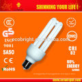 Qualité prix bas 3U éconergétiques lampe ampoule 12mm 8000H CE qualité